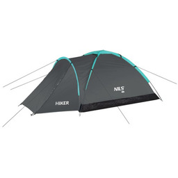 Namiot turystyczny NILS CAMP NC6010 Hiker 2-osobowy szary
