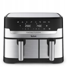 Frytkownica beztłuszczowa Tefal Grill EY905D 8.3l dwukomorowa Air
