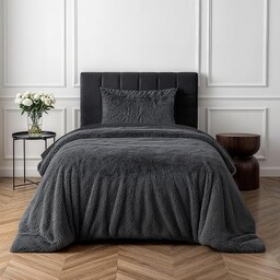Sleepdown Luksusowy zestaw pościeli z polaru, długie runo,