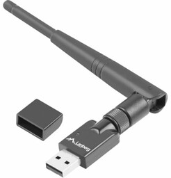 LANBERG Karta sieciowa NC-0150-WE USB-A, Zewnętrzna, 2.4 GHz