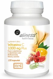 Aliness Witamina C 1000 mg Plus bioflawonoidy, rutyna,