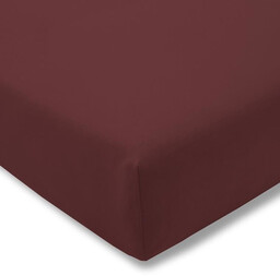 Estella Prześcieradło ze ściągaczem Zwirn Jersey Premium Mauve