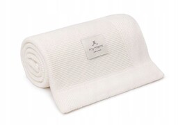 Kocyk Bambusowy My Memi Cream Kremowy 80x100