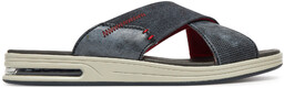 Klapki Rieker 29086-15 Granatowy