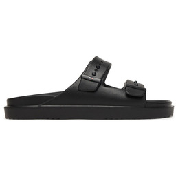 Klapki Tommy Hilfiger Light Adjustable FM0FM05757 Czarny