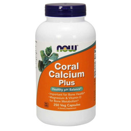 NOW Foods Wapno Koralowe (Coral Calcium) 250 kaps