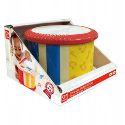 Hape Dwustronny Bębenek, bębenek dla dzieci, instrumenty