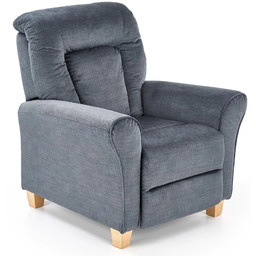 Edinos Popielaty fotel dla seniora H7-S61