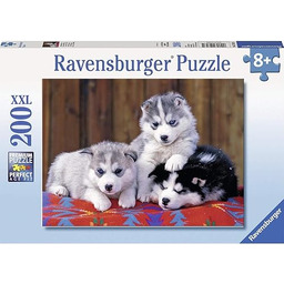 Puzzle dla dzieci 2D: Husky 200 elementów