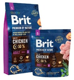 Brit Premium By Nature Adult Small Kurczak /