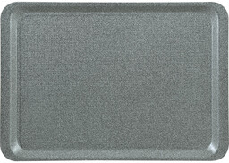 Kocel Prostoka tna taca kelnerska 530x325 mm, antracytowa