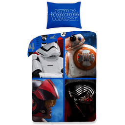 Pościel 140x200 70x80 Star Wars Gwiezdne Wojny Przebudzenie