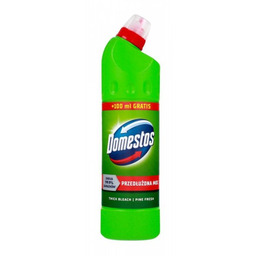 DOMESTOS Przedłużona Moc Płyn czyszcząco-dezynfekujący do toalet Pine