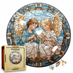 Puzzle Drewniane Aniołki 208 el. Układanka dla Dorosłych