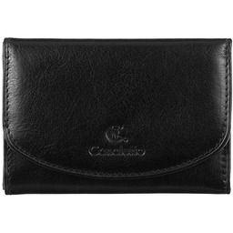 Czarny portfel skórzany Canaletto elegancja, funkcjonalność i ochrona