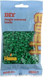 Hama 207-10 Koraliki Zielone 1000 Sztuk