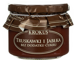 Krokus Powidła z truskawki i jabłka 310 g