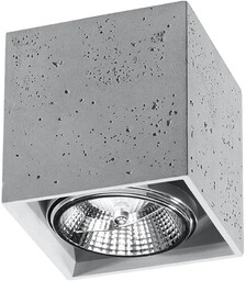 Lumes Betonowy plafon w stylu industrialnym - EX577-Valdi