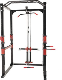 Klatka treningowa Power Lifting z wyciągiem i drążkiem