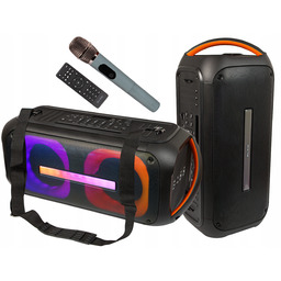 Mocny Głośnik Bluetooth Przenośny Mobilny Mikrofon Pilot Usb