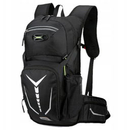 Plecak rowerowy 12l, plecak sportowy Czarny