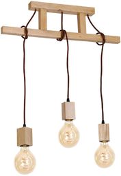 Milagro JACK MLP582 lampa wisząca drewno 3xE27 60cm