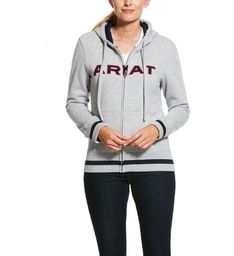 ARIAT Bluza damska LOGO FULL ZIP SS20 -