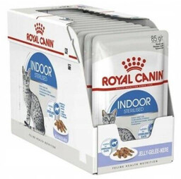 Royal Canin Indoor Sterilised w Galarecie saszetka 85gx12
