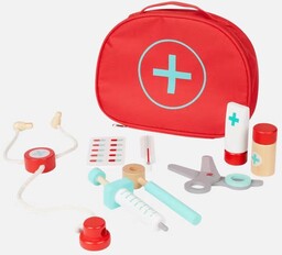 Drewniany Zestaw Mały Lekarz Doktor Mini Matters