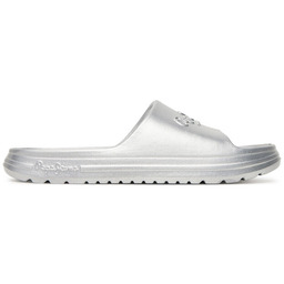 Klapki Pepe Jeans Beach Slidemet PLS70165 Srebrny