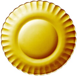 Duralex Talerz deserowy PICARDIE AMBER Ø205x(h)20mm, pomarańczowy
