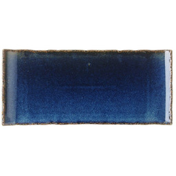 Talerz prostokątny Eminence 260x115 mm porcelana niebieska Fine