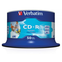 CD-R Verbatim AZO Printable No ID 50szt