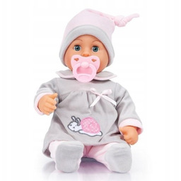 Lalka First Words Baby Szara, Bayer Design