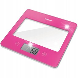 Waga kuchenna szklana Sencor 5038RS LCD do 5kg