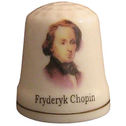 Naparstek ceramiczny - Chopin