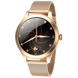 Smartwatch Maxcom FW42 Gold damski Bluetooth IP67 sporty