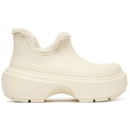 Śniegowce Crocs Stomp Lined Shorty Boot 210673 Écru
