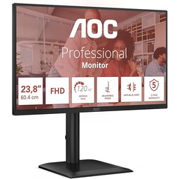AOC 24E4U 24-calowy monitor FHD, 120 Hz, IPS,