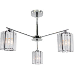 Lampa sufitowa kryształowa ROMA 1860/3 - Elem