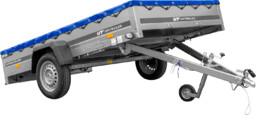 Przyczepka jednoosiowa 264x150 UNITRAILER GARDEN 265 KIPP ze
