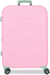 Disney Mickey Crazy Trip Walizka Średnia Róża 44,5