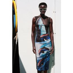 Długa sukienka rekin Botter