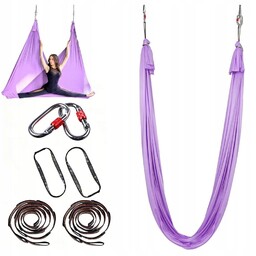 Szarfa akrobatyczna, chusta aerial silk wielofunkcyjna 6 metrów