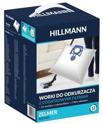 HILLMANN WZM04 12szt. + 3 filtry Worki