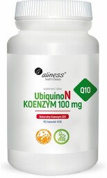 Aliness UbiquinoN Naturalny Koenzym Q10 100mg - 100