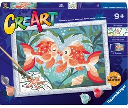 RAVENSBURGER Malowanie po numerach CreArt Zakochana ryba 23979