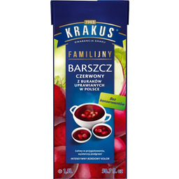 Krakus Zupa Barszcz Czerwony FAMILIJNY święta 1,5l