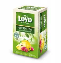 Herbata Loyd zielona z pigwą opuncją - 20