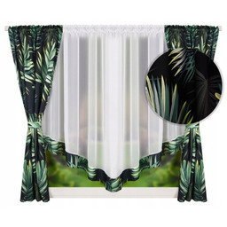 Firana Gotowa Woal 400x160 Firana Komplet Zasłona